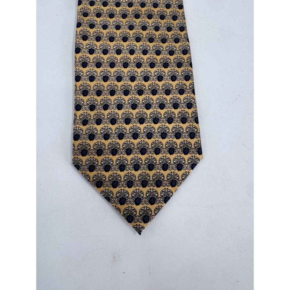 VINTAGE Di  Moggio Tie 100% Silk Korea Made Necktie Business GEOMETRIC